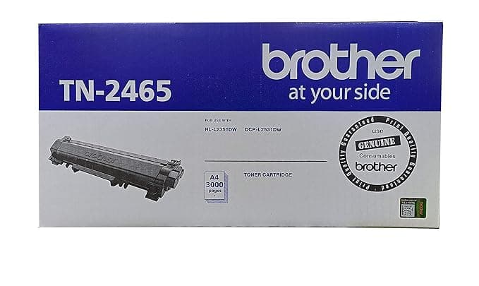 Brother 2465 Original Toner Cartridge (TN 2465) – Black – 3000 Pages | Print Legend