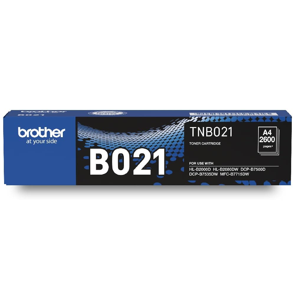 Brother B021 Original Toner Cartridge (TNB021) – Black – 2000 Pages | Print Legend