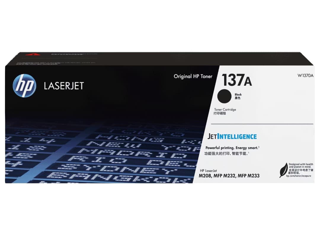 HP 137A Original Toner Cartridge (W1370A) – Black – 2400 Pages | Print Legend