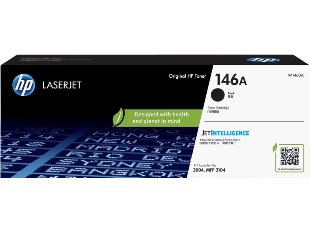 HP 146A Original Toner Cartridge (W1460A) – Black – 2800 Pages | Print Legend