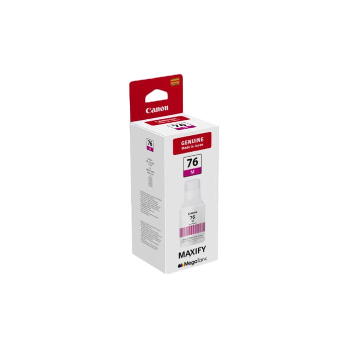 Canon 76 Original Magenta Ink Bottle (GI-76M) – 135ml | Print Legend