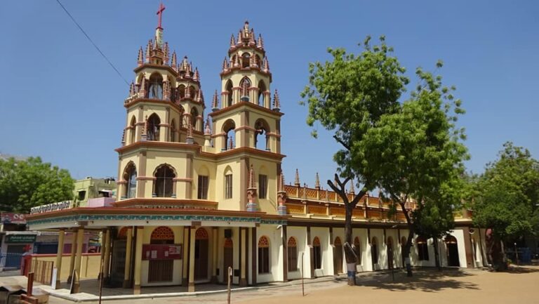 K. Pudur church landmark, Madurai — Print Legend serves businesses nearby